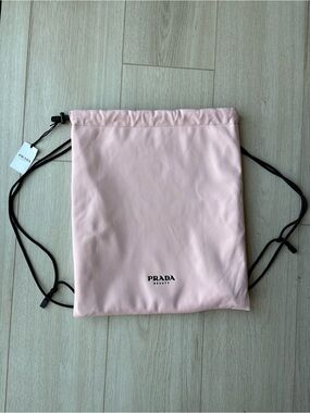 Prada Beauty Reversible Drawstring Backpack/Bag NWT